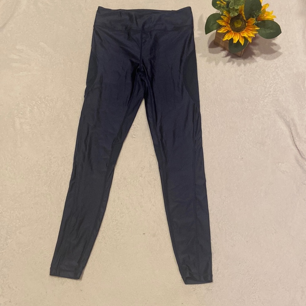 ALALA Navy & Black Surf Tight Leggings Size S